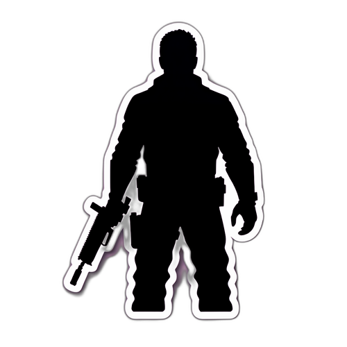 Actiefilm Heroïsche Sticker