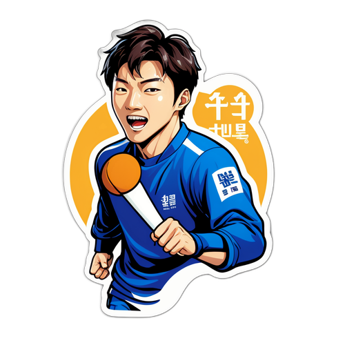 이광호 훈련 장면 스티커