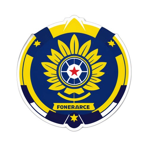 สติกเกอร์สำหรับการแข่งขันฟุตบอล เฟเนร์บาห์เช่ vs น็อตติ้งแฮม ฟอเรสต์