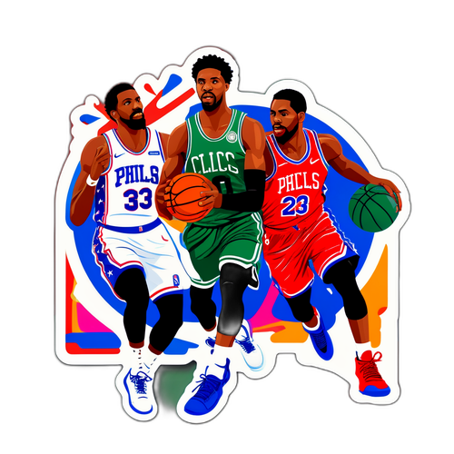 Giocatori di basket in azione