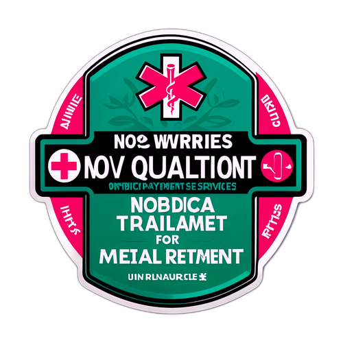 关于取消公共医院门诊服务预付款的贴纸