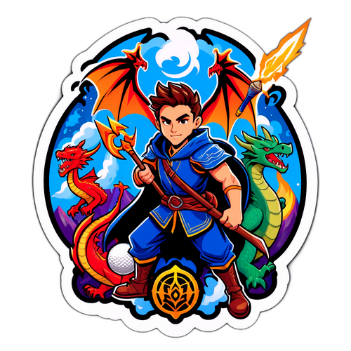 Fantasy Sports Challenge Sticker