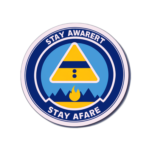 Sticker ng Blue Alert Status