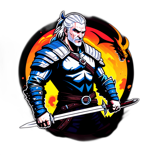 जादुई ड्रैगन-लगने वाला किरदार