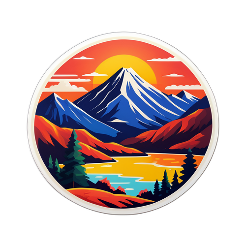 Paisaje Cordobés al Atardecer