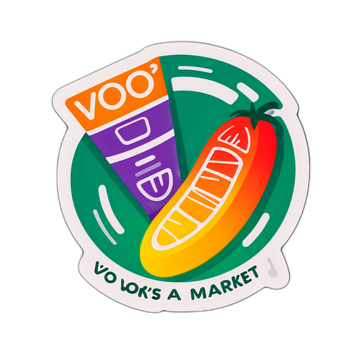 VOO的市場表現貼紙