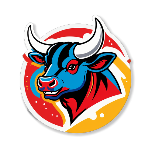 Sticker ng Bulls vs Nets Game Night