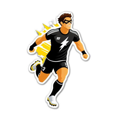 Adesivo Minimalista Botafogo: A Emoção da Jogada