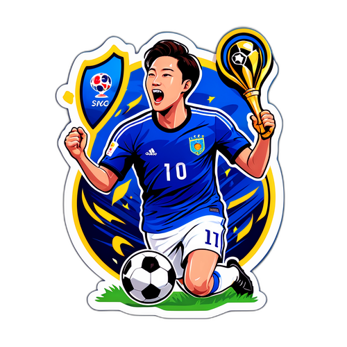 김민재의 열정적인 축구 순간