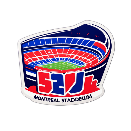 Stickers du Stade de Montréal