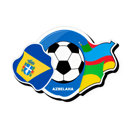 Fotbollsmatchen Sverige vs. Azerbajdzjan: En Färgstark Klistermärke som Du Inte Får Missa!