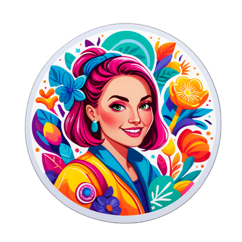 Vibrant Linni Meister Klistremerke