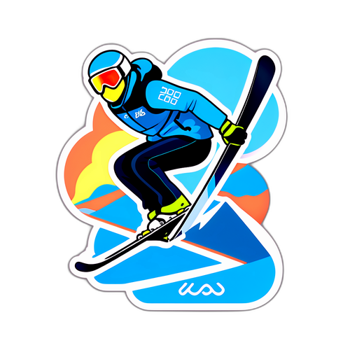 Динамічна сцена змагань із фристайлу на зимових Олімпійських іграх 2026