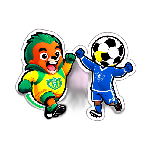 पोर्टो और रियो अवे मैच की उत्साहजनक स्टिकर