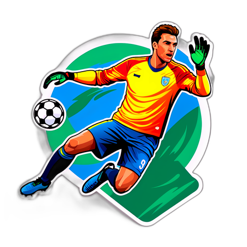 שחקן כדורגל השוער דניאל פרץ