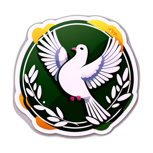 Isang Doves na Simbolo ng Kapayapaan