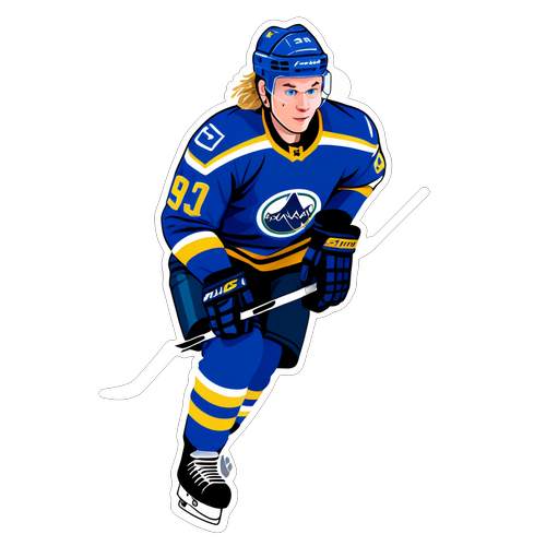 Cool klistermärke med Elias Pettersson