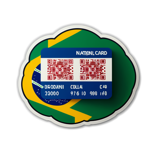 Seu Orgulho Nacional: Descubra o Sticker que Celebra a Identidade Brasileira!