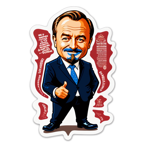 Vladimír Polívka v humorné podobě