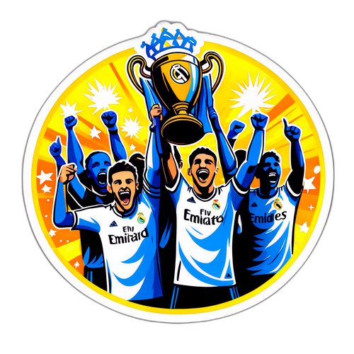Fanoušci Real Madridu slavící vítězství