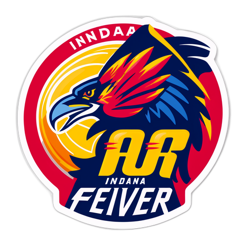 Indiana Fever Sticker