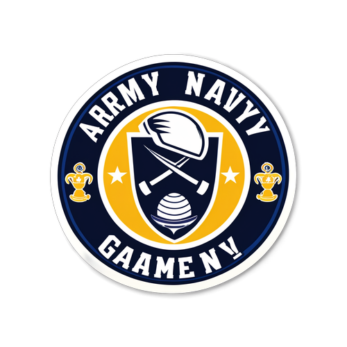 Army-Navy Game Sticker