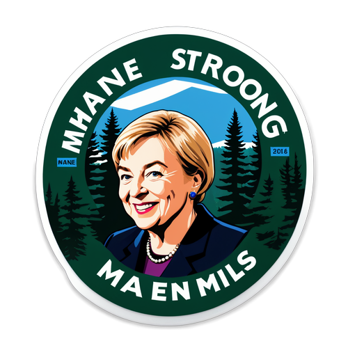 Maine Strong Sticker