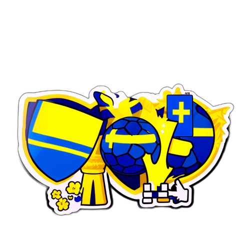 Sticker Dinamik Pertandingan Sweden vs Kosovo