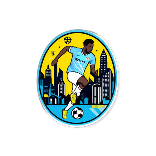 Energetický design zachycující esenci Man City vs. BVB