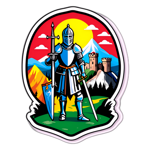 Αυτοκόλλητο Ιππότη του Επτά Βασιλείων