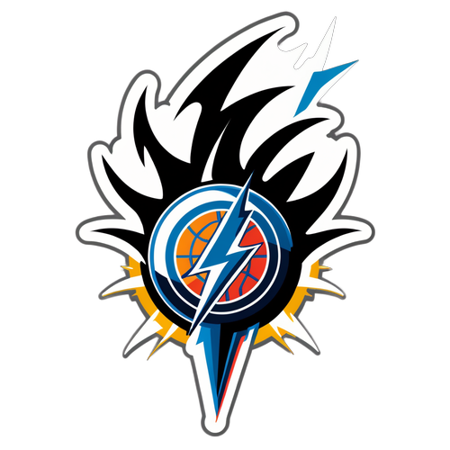 Bagyo ng Enerhiya: Spurs at Thunder Na Naglalaban sa Isang Electrifying Sticker!