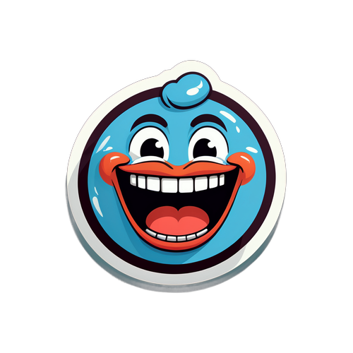 웃음을 주는 풍자적인 일러스트