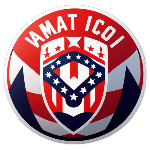 Stiker Bertema Atlético Madrid