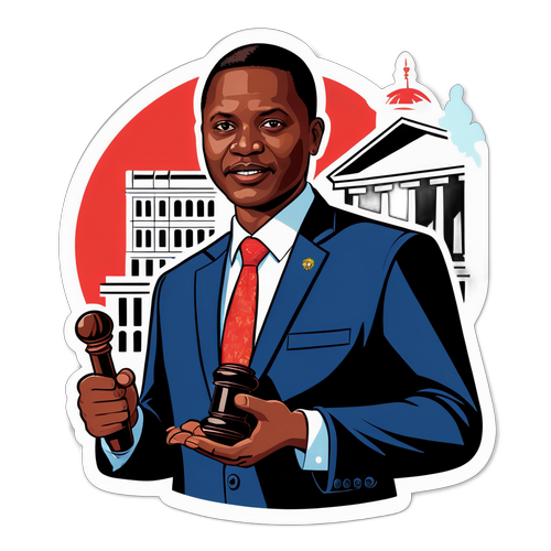 Justin Muturi Akishikilia Gavel Katika Bunge la Kenya