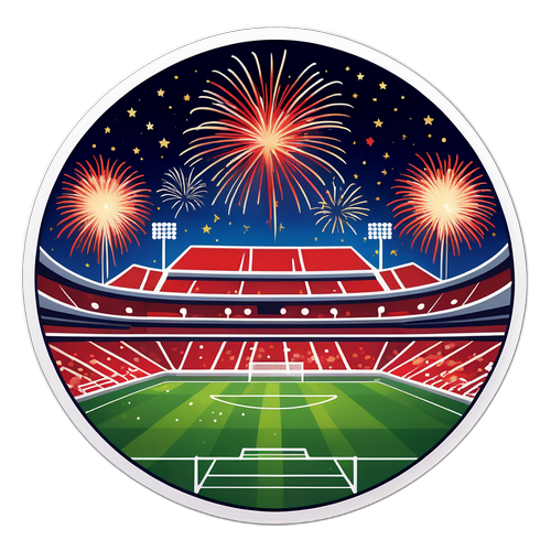 Pemandangan Romantik Stadium Monaco FC