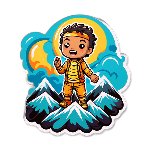 Αγαπημένος σχεδιασμός ενός σεισμού ως άγαλμα με δυνάμεις της φύσης σε ανθρώπινη μορφή