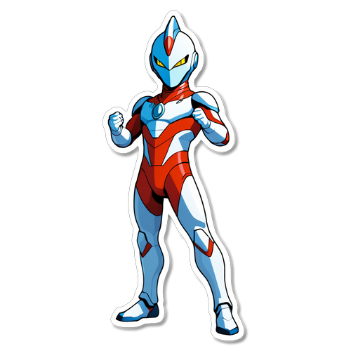 Heroic Essence: The Ultraman Sticker