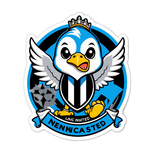 Sticker Berasaskan Newcastle United