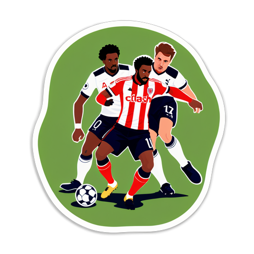 Brentford vs. Tottenham Klistermærke