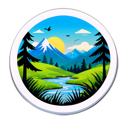 Vista Serena della Natura di Bortoleto