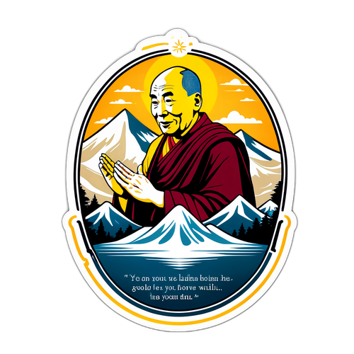 Dalai Laman Viisaus ja Rauhallinen Maisema