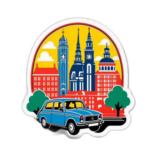 Nostalgisches Leipzig in den 1980er Jahren