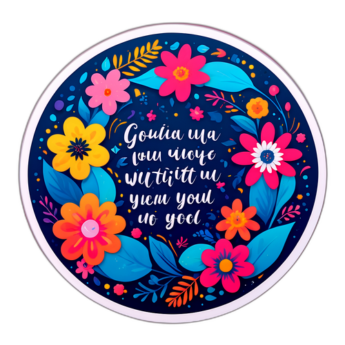Sticker Motivațional cu Citate Inspiratoare