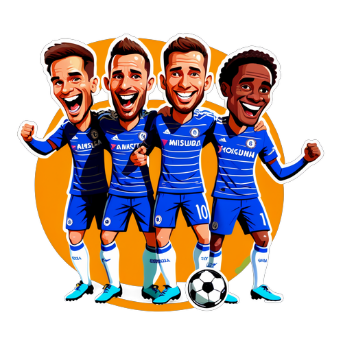 Sticker Keren Chelsea VS Servette: Aksi Menggembirakan Dengan Karikatur Pemain!