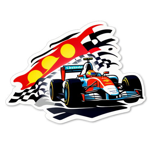 Vivi l'Adrenalina: Scopri il Sticker di Formula 1 che Ti Farà Sfrecciare!