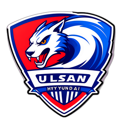 Stiker Tim Ulsan Hyundai