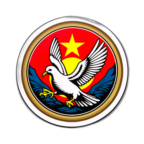 Sticker istoric dedicat Războiului din Vietnam