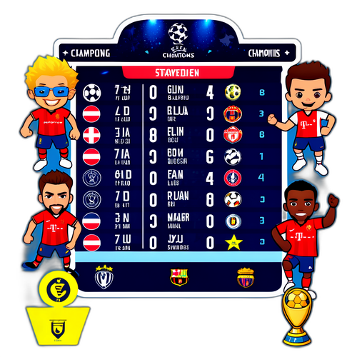Papan Skor Kejuaraan UEFA Champions League