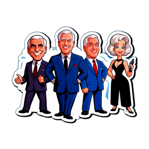 การ์ตูนจากภาพยนตร์ The Naked Gun