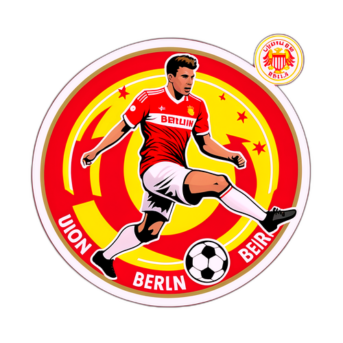 Thiết kế nhãn dán cho trận đấu Union Berlin